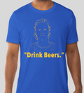 Dahlin Drink Beers - Blue and Gold